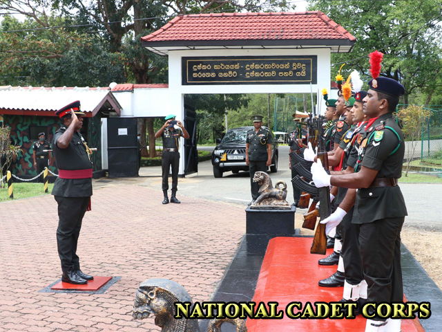 New Commandant Assumes Duties National Cadet Crops NCC Sri Lanka